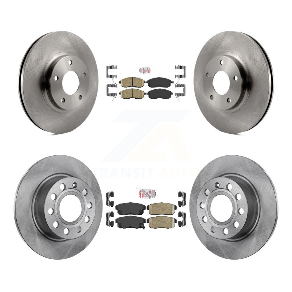 Kit de plaquettes en céramique et de disques de frein avant et arrière, pour Nissan Maxima 2002 – 2003