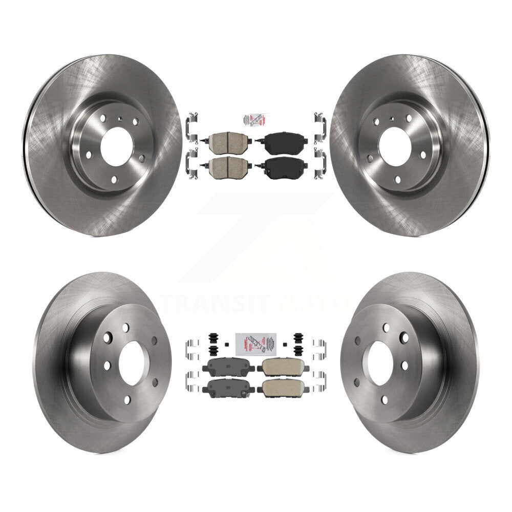 Kit de plaquettes en céramique et de disques de frein avant et arrière, pour Nissan Altima Maxima
