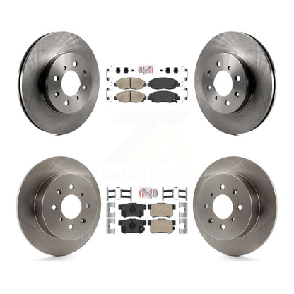 Kit de plaquettes en céramique et de rotors de frein à disque avant et arrière, pour Honda Civic Acura EL