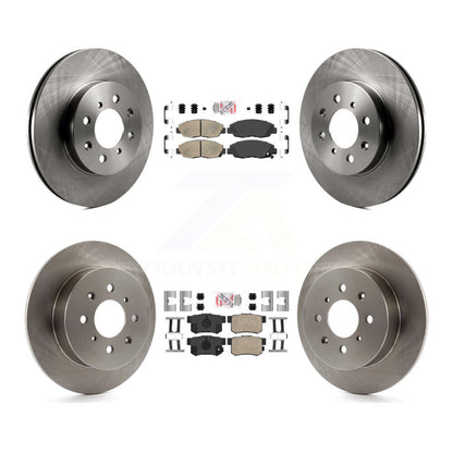 Kit de plaquettes en céramique et de rotors de frein à disque avant et arrière, pour Honda Civic Acura EL