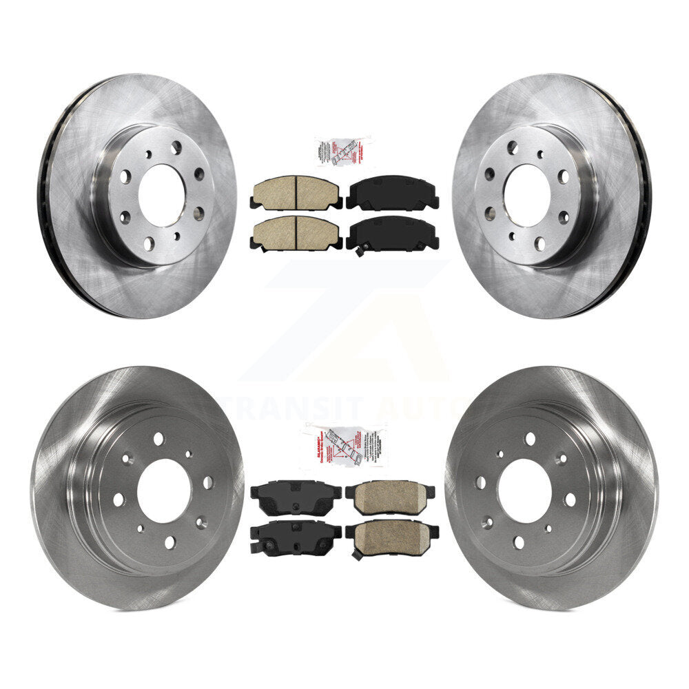 Kit de plaquettes en céramique et de disques de frein avant et arrière, pour Honda Civic del Sol