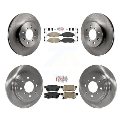 Kit de plaquettes en céramique et de rotors de frein à disque avant et arrière, pour Honda Civic Acura EL
