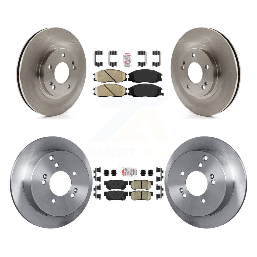 Kit de plaquettes en céramique et de disques de frein avant et arrière, pour Hyundai Santa Fe