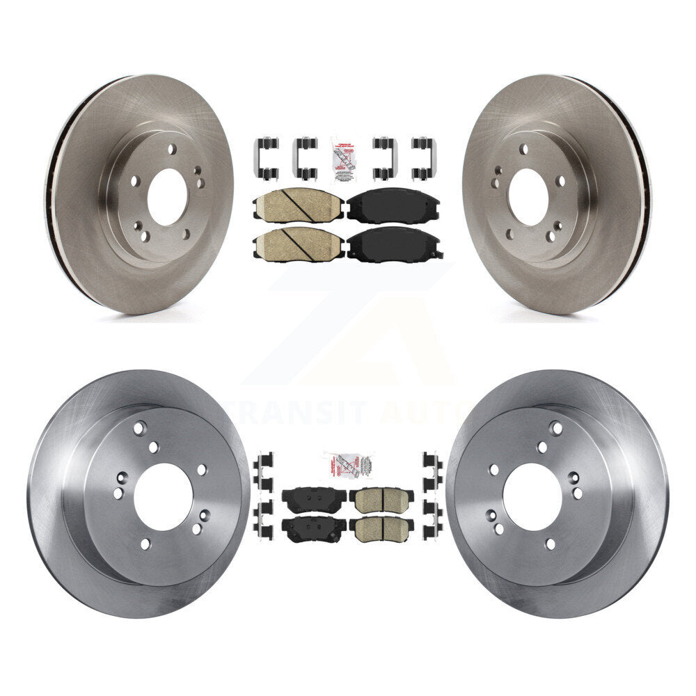 Kit de plaquettes en céramique et de disques de frein avant et arrière, pour Hyundai Santa Fe