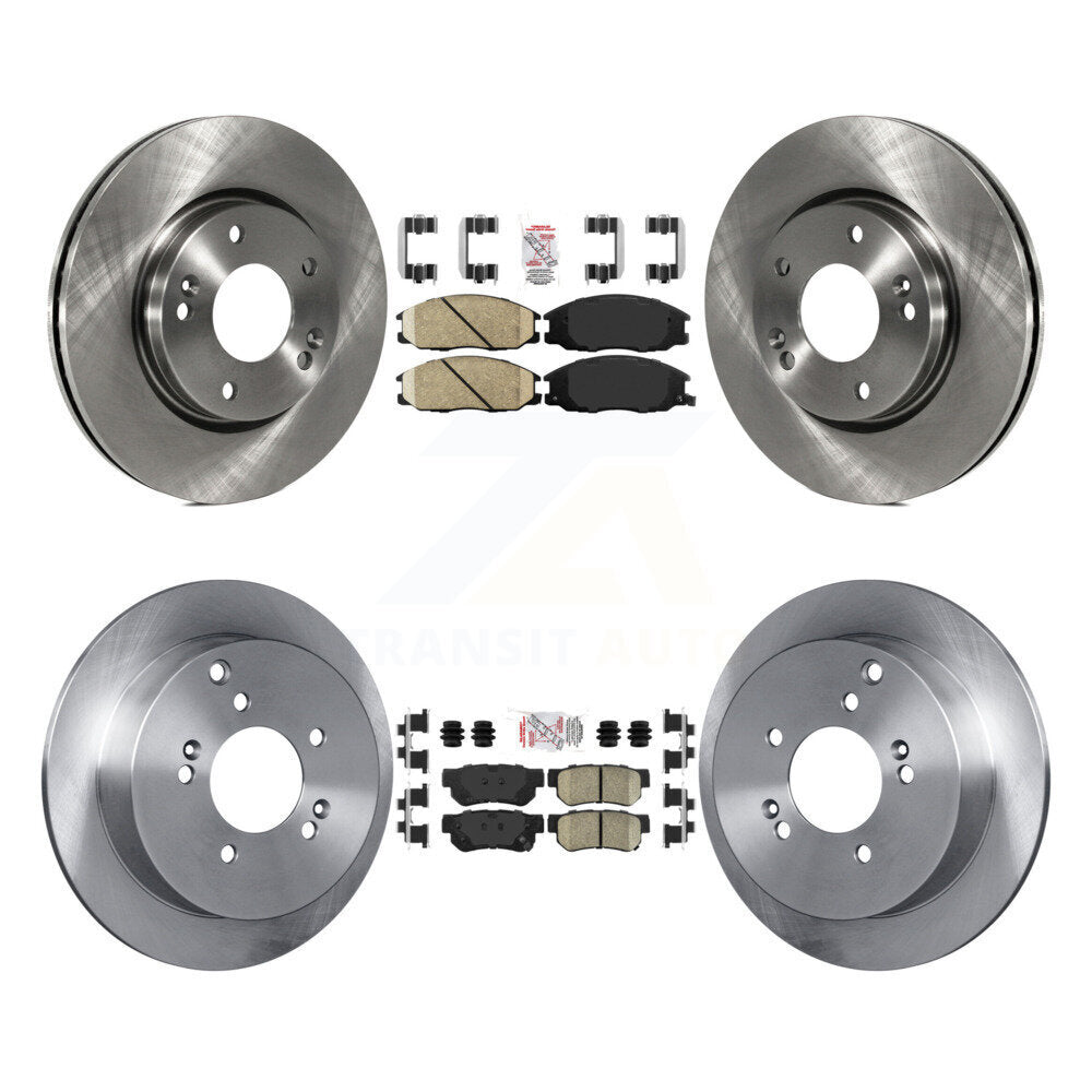 Kit de plaquettes en céramique et de disques de frein avant et arrière, pour Hyundai Santa Fe