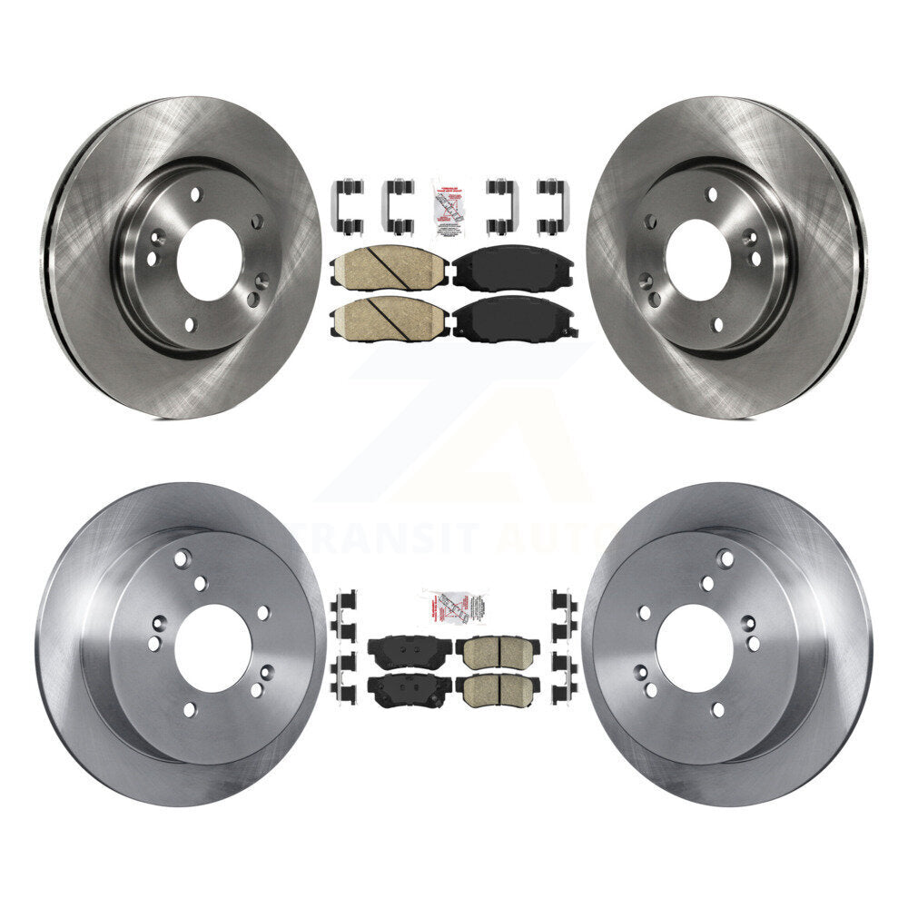 Kit de plaquettes en céramique et de disques de frein avant et arrière, pour Hyundai Santa Fe