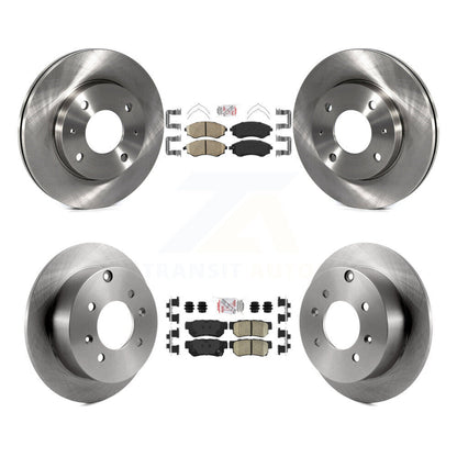 Kit de plaquettes en céramique et de rotors de frein avant et arrière, pour Hyundai Sonata Kia Optima Magenti