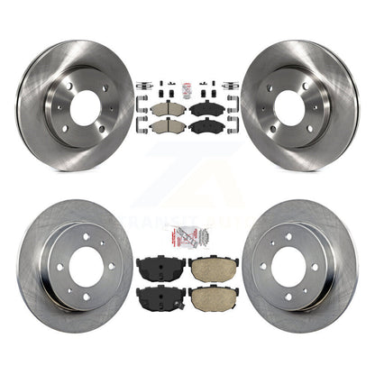Kit de plaquettes de frein à disque et plaquettes en céramique semi-métalliques avant et arrière, pour Hyundai Elantr