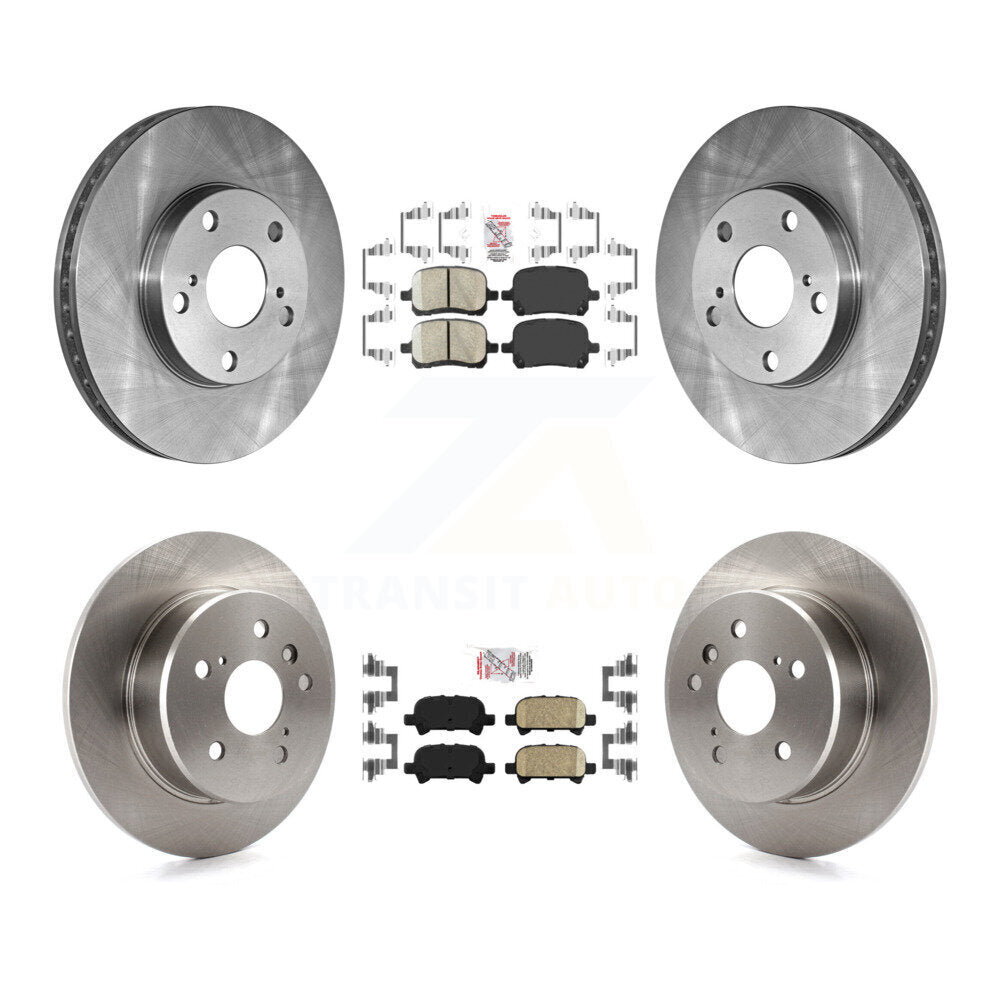 Kit de plaquettes en céramique et de disques de frein avant et arrière, pour Toyota Avalon 2000 – 2004