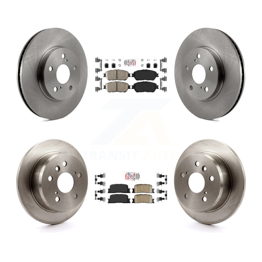 Kit de plaquettes en céramique et de rotors de frein à disque avant et arrière, pour Lexus ES300 2002 – 2003
