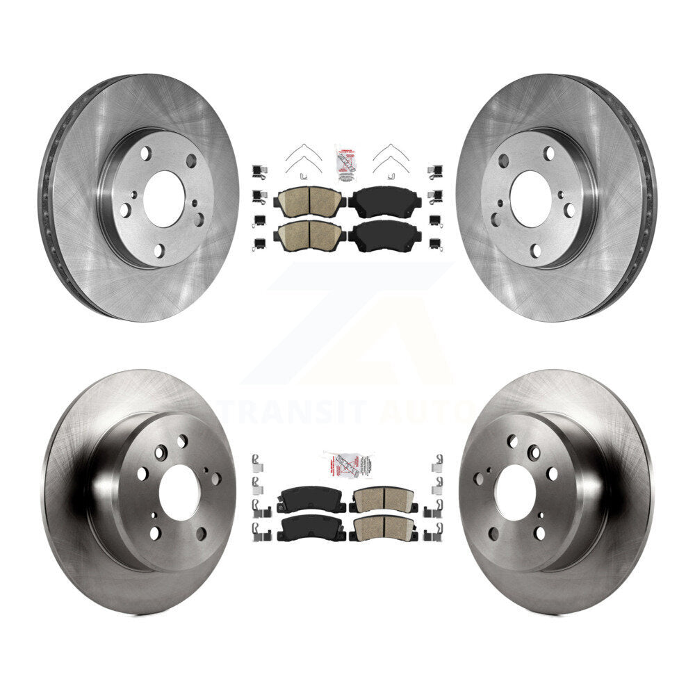 Kit de plaquettes en céramique et de disques de frein avant et arrière, pour Toyota Camry Lexus ES300