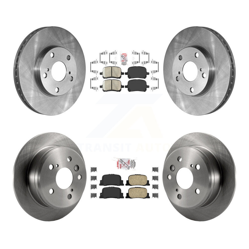 Kit de plaquettes en céramique et de disques de frein avant et arrière, pour Toyota Camry Lexus ES300