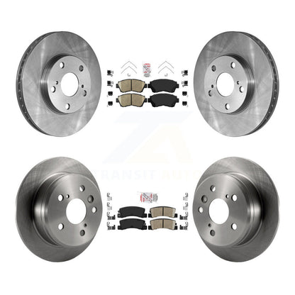 Kit de plaquettes en céramique et de rotors de frein à disque avant et arrière, pour Toyota Camry K8A-102049