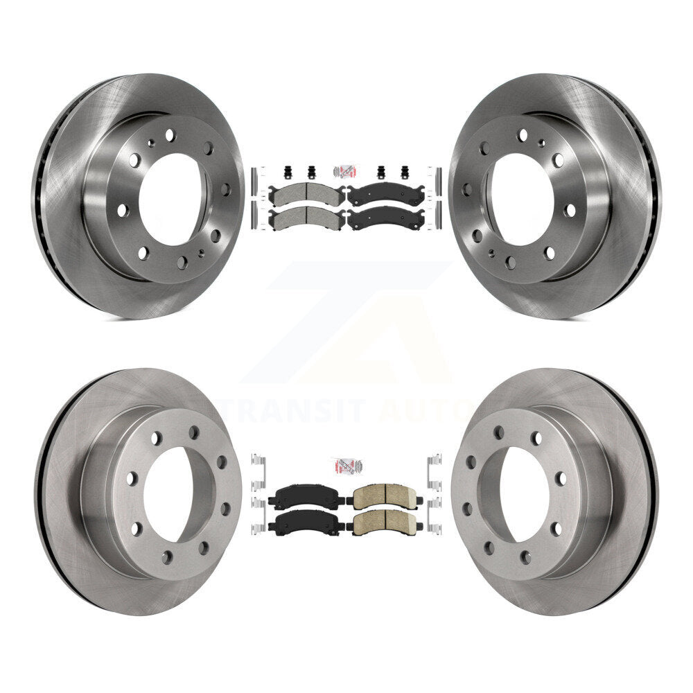 Kit de Rotor de frein à plaquettes en céramique, semi-métallique, avant et arrière, pour GMC Savana 2500 Expres