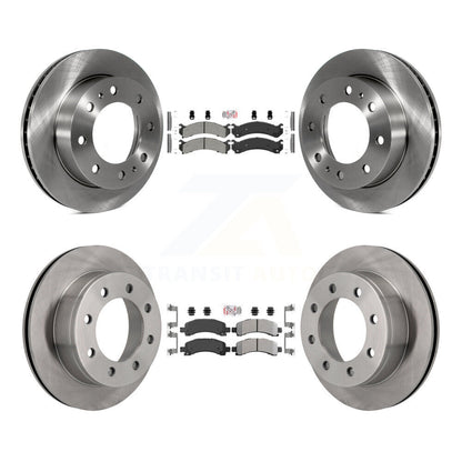 Kit de rotors de frein à disque à plaquettes semi-métalliques avant et arrière, pour GMC Savana 2500 Chevrole