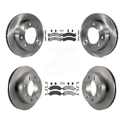 Kit de Rotor de frein à disque à plaquettes semi-métalliques avant et arrière, pour Chevrolet Express 2500 GM