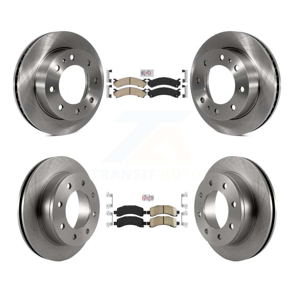 Kit de plaquettes en céramique et Rotor de frein avant et arrière, pour Chevrolet Express 2500 GMC Savan