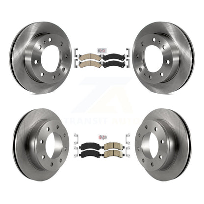 Kit de plaquettes en céramique et Rotor de frein avant et arrière, pour Chevrolet Express 2500 GMC Savan