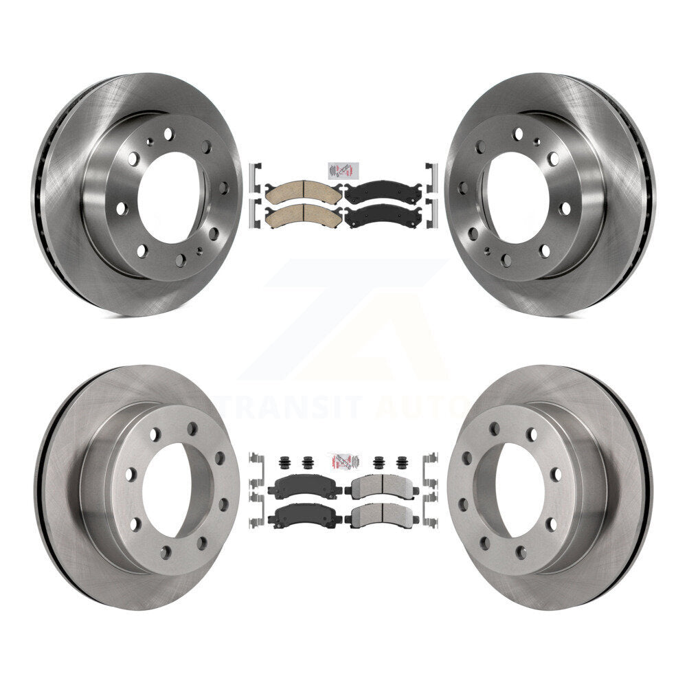 Kit de Rotor de frein à plaquettes semi-métalliques avant et arrière en céramique, pour GMC Savana 2500 Expres