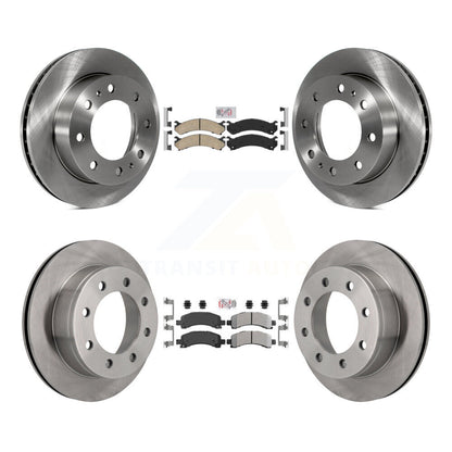 Kit de Rotor de frein à plaquettes semi-métalliques avant et arrière en céramique, pour GMC Savana 2500 Expres