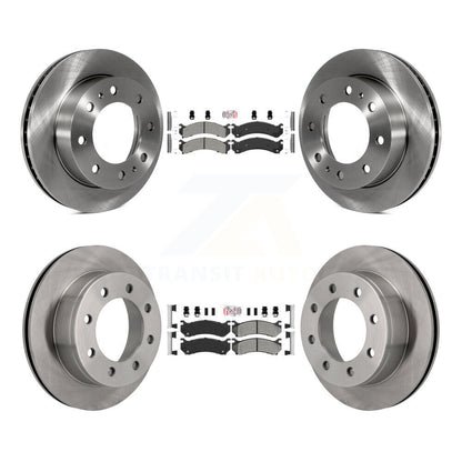 Kit de Rotor de frein à plaquettes semi-métalliques avant et arrière, pour Chevrolet GMC Sierra 2500 HD X