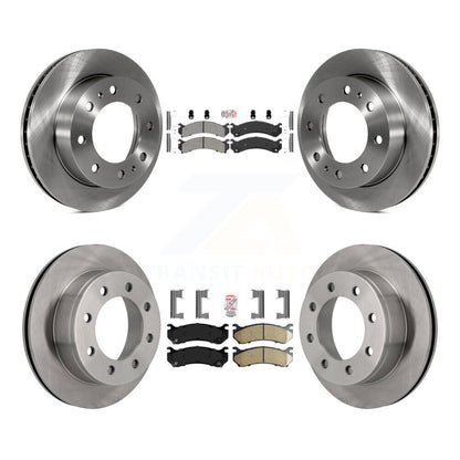 Kit de Rotor de frein à plaquettes en céramique, semi-métallique, avant et arrière, pour Chevrolet GMC Sierra H