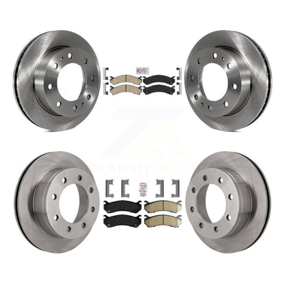 Kit de rotors de frein à plaquettes en céramique avant et arrière, pour Chevrolet GMC Sierra 2500 HD 3500 X