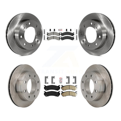Kit de Rotor de frein à plaquettes en céramique, semi-métallique, avant et arrière, pour Chevrolet GMC Sierra H