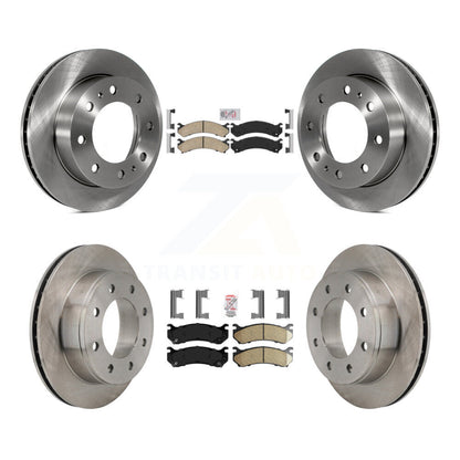 Kit de plaquettes en céramique et Rotor de frein avant et arrière, pour Chevrolet GMC Sierra 2500 HD Humme