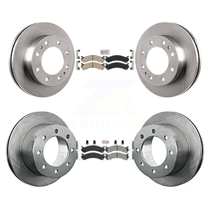 Kit de Rotor de frein à plaquettes semi-métalliques avant et arrière en céramique, pour Chevrolet GMC Silverad