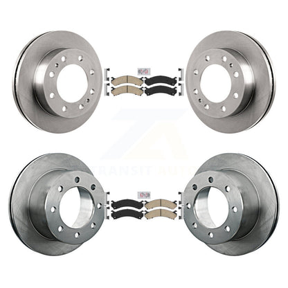 Kit de plaquettes en céramique et Rotor de frein avant et arrière, pour Chevrolet GMC Silverado 3500 Sierr