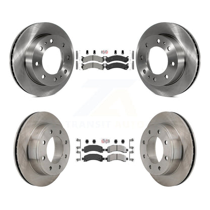 Kit de Rotor de frein à disque à plaquettes semi-métalliques avant et arrière, pour Chevrolet Express 2500 GM