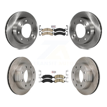 Kit de plaquettes en céramique et Rotor de frein avant et arrière, pour Chevrolet Express 2500 GMC Savan