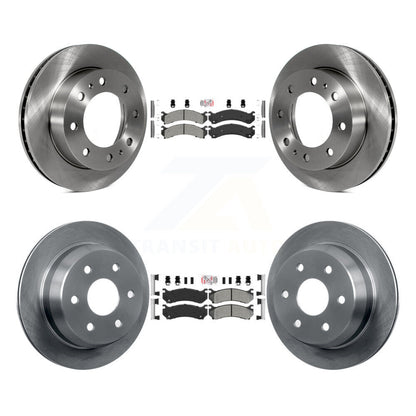 Kit de Rotor de frein à plaquettes semi-métalliques avant et arrière, pour Chevrolet Silverado 2500 HD GM
