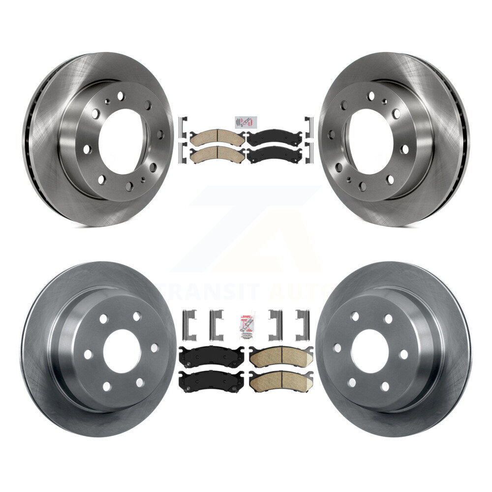 Kit de rotors de frein à plaquettes en céramique avant et arrière, pour Chevrolet Silverado 2500 HD Suburba