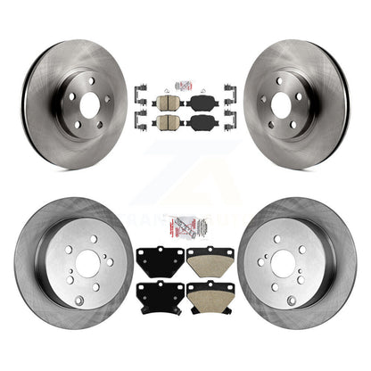 Kit de plaquettes semi-métalliques avant et arrière en céramique, Rotors de frein à disque pour Toyota Celic