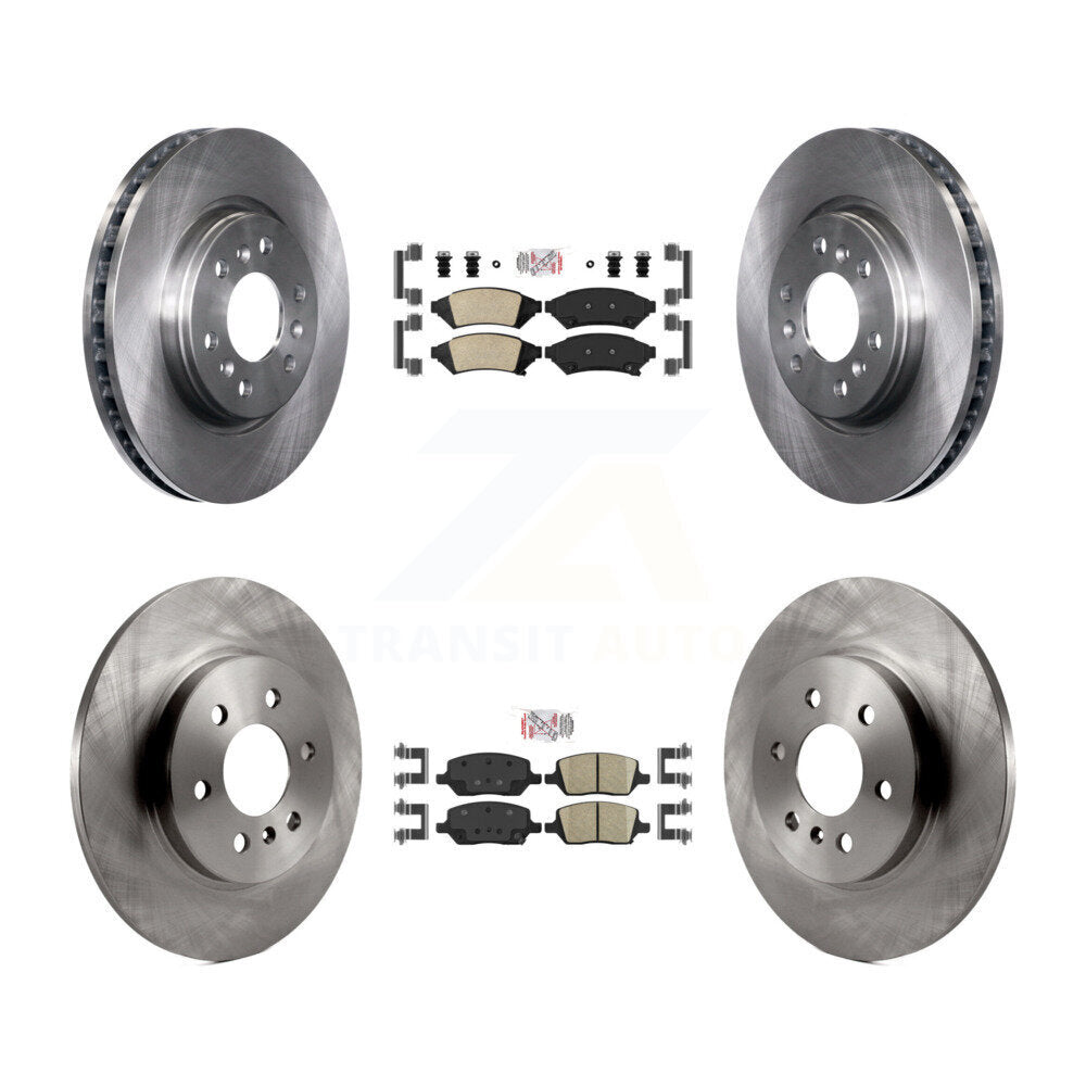 Kit de plaquettes en céramique et de rotors de frein avant et arrière, pour Pontiac Montana Chevrolet Uplande