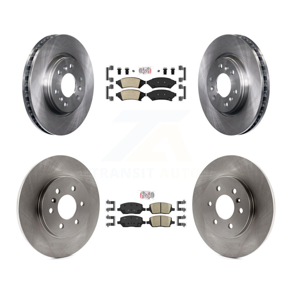Kit de plaquettes en céramique et de rotors de frein avant et arrière, pour Pontiac Montana Chevrolet Uplande