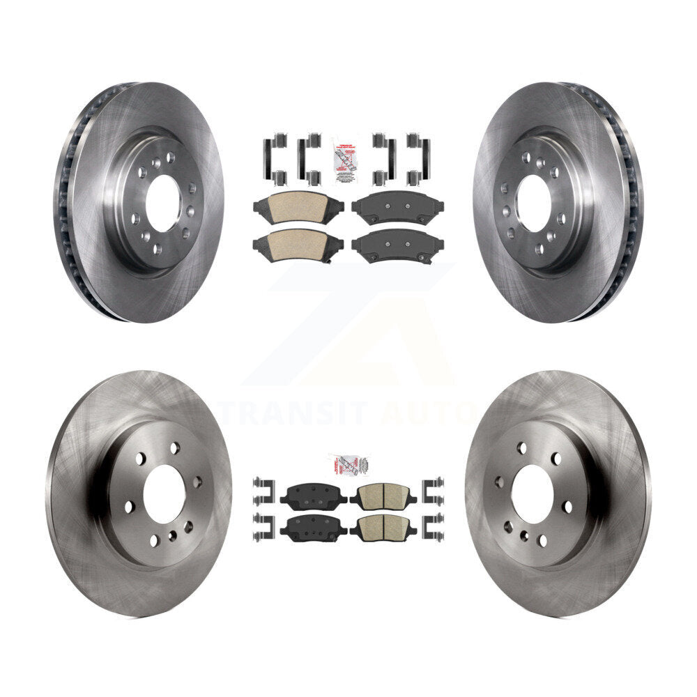 Kit de plaquettes en céramique et de rotors de frein avant et arrière, pour Pontiac Montana Chevrolet Uplande