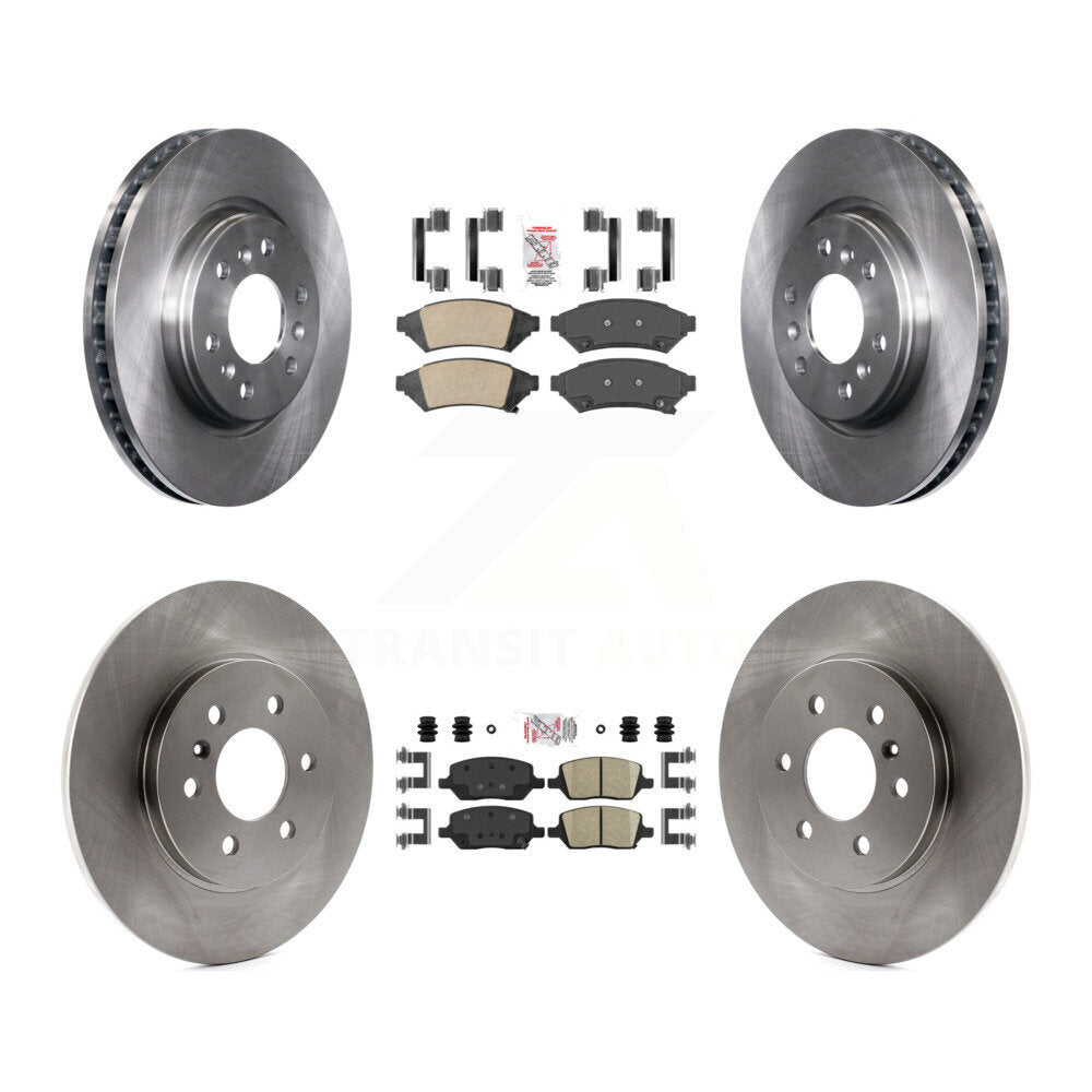Kit de plaquettes en céramique et de rotors de frein avant et arrière, pour Pontiac Montana Chevrolet Uplande