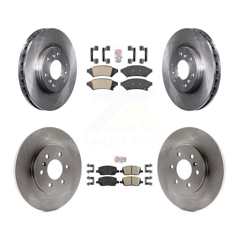 Kit de plaquettes en céramique et de rotors de frein avant et arrière, pour Pontiac Montana Chevrolet Uplande