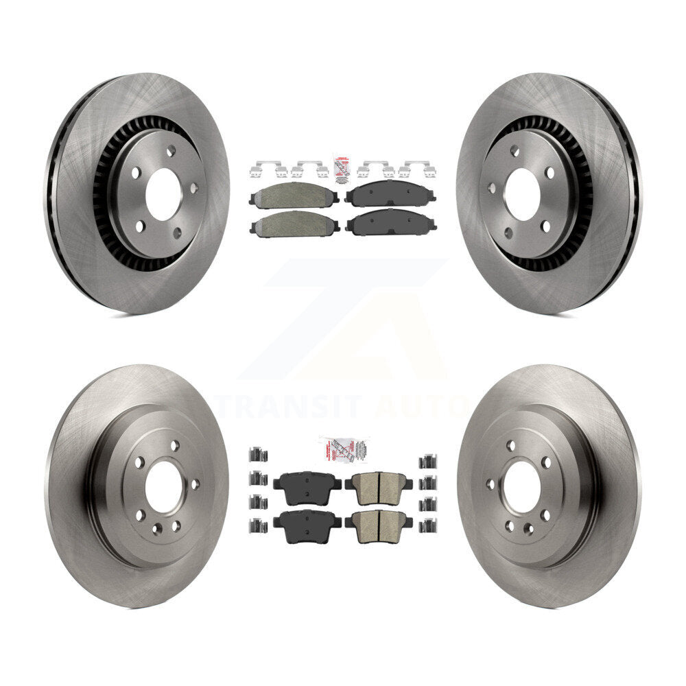 Kit de plaquettes semi-métalliques avant et arrière et Rotor de frein, pour Ford Five Hundred Freestyle