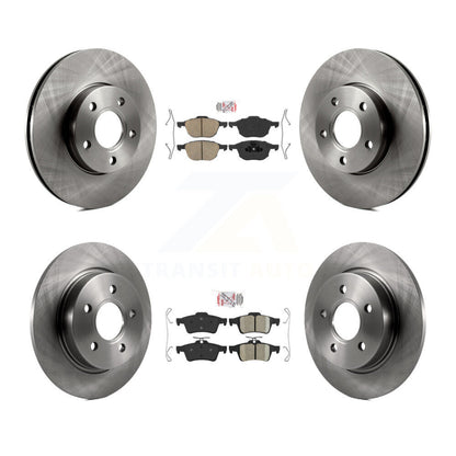 Kit de plaquettes en céramique et de rotors de frein à disque avant et arrière, pour Ford Focus K8A-102126