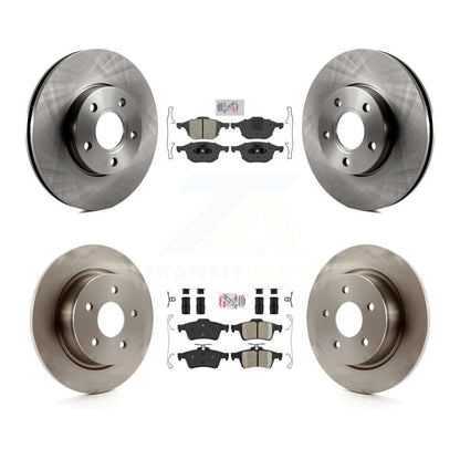 Kit de plaquettes en céramique et de disques de frein à disque, semi-métalliques avant et arrière, pour Ford C-Max