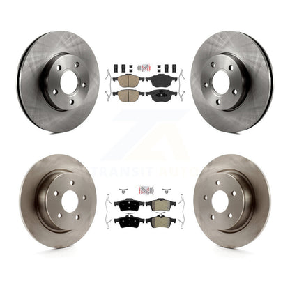 Kit de plaquettes semi-métalliques avant et arrière en céramique et disques de frein pour Ford C-Max
