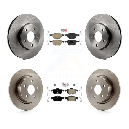 Kit de plaquettes semi-métalliques avant et arrière en céramique et disques de frein pour Ford C-Max