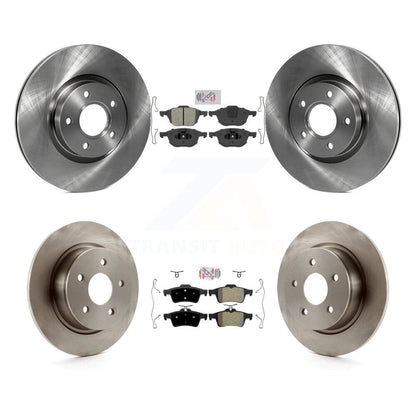 Kit de plaquettes semi-métalliques avant et arrière et disques de frein pour Ford Escape C-Max