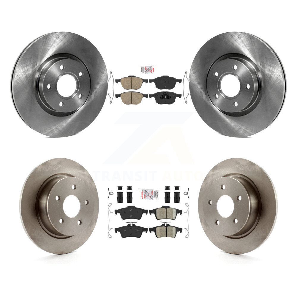 Kit de plaquettes en céramique et de disques de frein avant et arrière, pour Ford Escape c-max