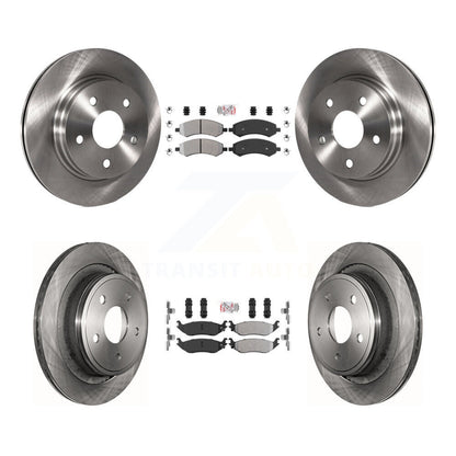 Kit de Rotor de frein à plaquettes semi-métalliques avant et arrière, pour Ram 1500 Classic Dodge Chrysler