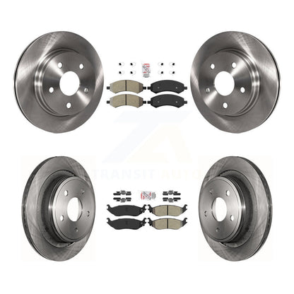 Kit de Rotor de frein à plaquettes semi-métalliques avant et arrière, pour Ram 1500 Classic Dodge Chrysler